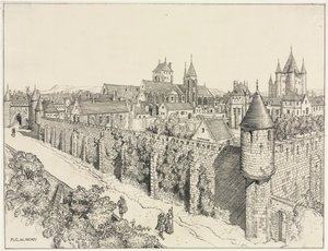 El Templo, París de Frederick Landseer Maur Griggs