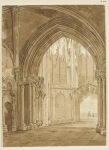 Interior del Pórtico Norte de Santa María Redcliffe