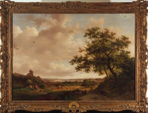 Vista sobre el Mosa, Holanda, 1859
