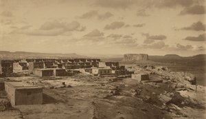 Enchanted Mesa, Acoma, Nuevo México,1900 (foto) de Frederick Monsen