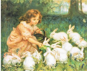 Alicia en el País de las Maravillas, de fuente desconocida de Frederick Morgan