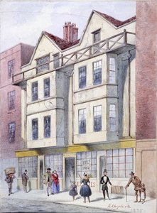 Fleet Street, Londres, 1835 de Frederick Napoleon Shepherd