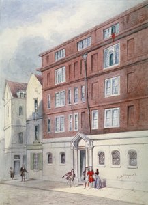 Residencia de Titus Oates, Oat Lane, Ciudad de Londres de Frederick Napoleon Shepherd