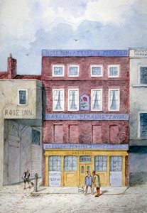 La Posada de la Rosa, Farringdon Street, Ciudad de Londres, 1838