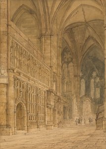 Ambulatorio, Abadía de Westminster de Frederick Nash