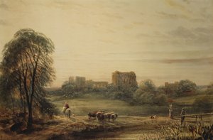 Abadía de Glastonbury de Frederick Nash