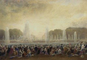 Las Fuentes de Versalles de Frederick Nash