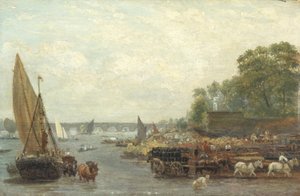 Puente de Westminster, c.1820-30 de Frederick Nash