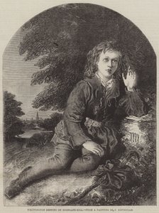 Whittington descansando en Highgate-Hill de Frederick Newenham