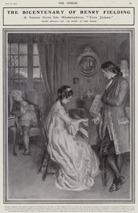 Una escena de Tom Jones de Henry Fielding de Frederick Pegram