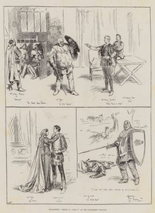 Enrique IV de Shakespeare, Parte I en el Teatro Haymarket de Frederick Pegram