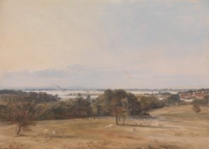 Aguas de Southampton, cerca de Hamble de Frederick Richard Lee