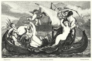 La huida de Helena (grabado)