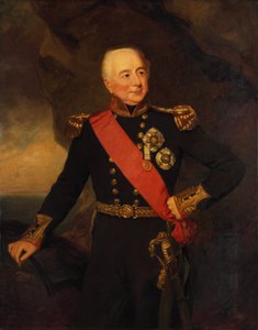 Almirante Sir William Hargood (1762-1839), principios del siglo XIX (óleo) de Frederick Richard Say