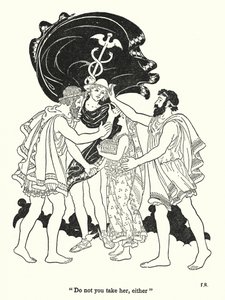 "No te la lleves tú tampoco" (litografía) de Frederick Richardson