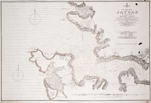 Jaygad (Jyghur) y entrada al río Shatri... de Frederick W. Jarrad