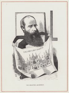 George Edmund Street, Arquitecto, Los Nuevos Tribunales de Justicia de Frederick Waddy
