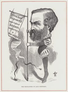 Harrison Ainsworth, biógrafo de Jack Sheppard de Frederick Waddy