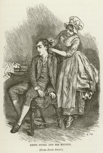 Denis Duval y su madre