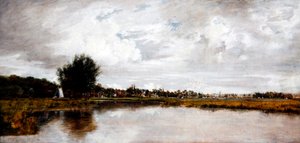 El río Yare en Thorpe, cerca de Norwich, c.1820-21