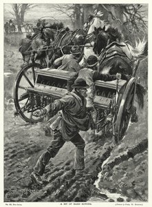 Un Poco de Siembra Difícil de Frederick William (after) Burton