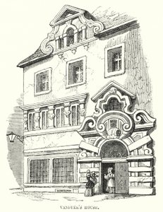 Casa de Vandyke (grabado) de Frederick William Fairholt