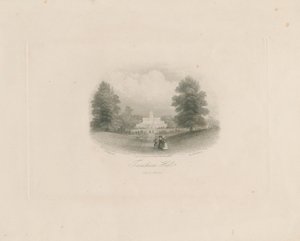 Trentham Hall: grabado (vignette), nd [c 1843]