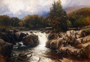 Paisaje Fluvial Galés de Frederick William Hulme