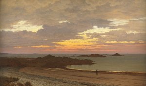 Atardecer en la Costa, 1887