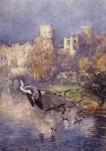 Castillo de Warwick de Frederick William Newton Whitehead