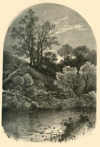 Orillas del Housatonic, en Pittsfield, 1874 de Frederick William Quartley