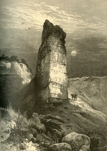 Roca Monumento, Cañón Echo, 1874