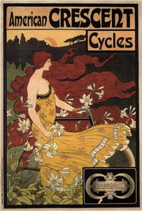 Crescent Cycles, 1899 de Frederick Winthrop Ramsdell