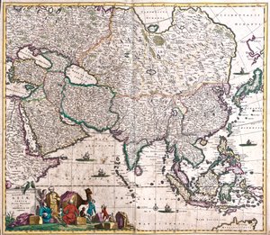 Asia de Frederick de Wit