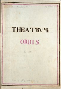 Portada del atlas Theatrum Orbis de Frederick de Wit
