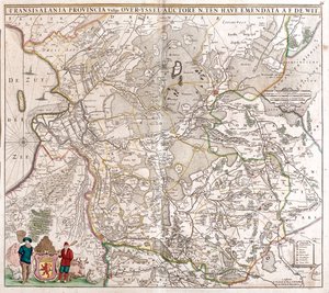 Drenthe, Overijssel, Países Bajos de Frederick de Wit