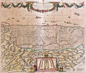 ¿Israel, Jordania Occidental de Frederick de Wit
