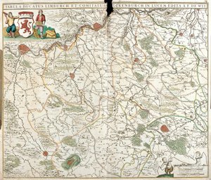 Mapa del Ducado de Limburgo