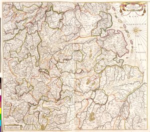 Schleswig-Holstein, Baja Sajonia, Renania del Norte-Westfalia, Alemania de Frederick de Wit