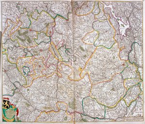 Holanda Meridional, Brabante Septentrional, Región Flamenca, Valonia, Región de Bruselas, Limburgo, Países Bajos, Bélgica de Frederick de Wit