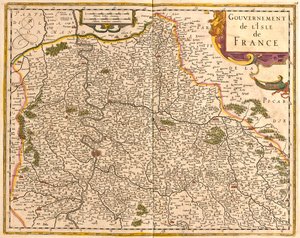 Île-de-France, Francia de Frederick de Wit