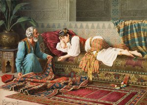 El vendedor de alfombras de Frederico Ballesio