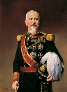 Retrato de Arsenio Martínez Campos Antón, político y militar español, c.1880 de Frederico de Madrazo