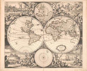 Nova totius terrarum orbis tabula de Frederik de Wit