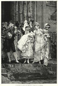 Bautismo en la época del Directorio, Francia Revolucionaria de Frederik Hendrik (after) Kaemmerer