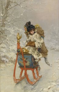 El paseo en trineo de Frederik Hendrik Kaemmerer