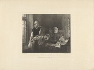 Los últimos momentos de Egmond en su celda, 1568 Últimos momentos del conde de Egmond (título sobre objeto) de Frederik Hendrik Weissenbruch (possibly)