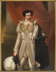 Retrato de Oscar I (1799-1859), rey de Suecia y Noruega de Fredric Westin