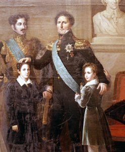 La dinastía Bernadotte de Suecia (detalle) de Fredric Westin