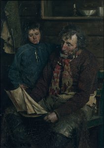 pescador y su hijo